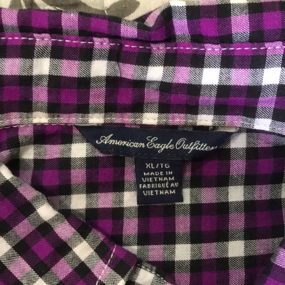 Checkered button down - Picture 3 of 3